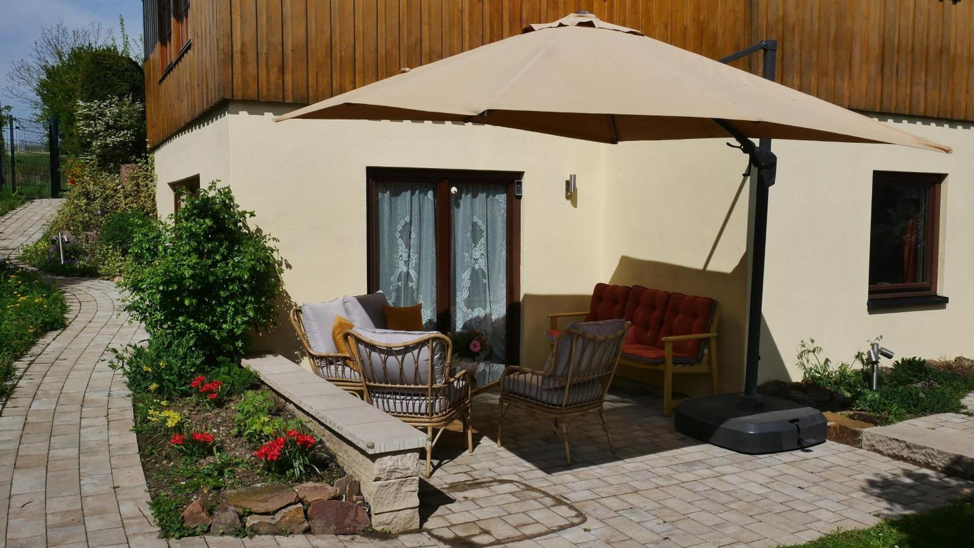 Ferienwohnung An Den Weingaerten Langenlonsheim Ngoại thất bức ảnh